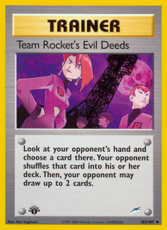 Pokemon Neo Destiny Team Rocket's Evil Deeds - 103