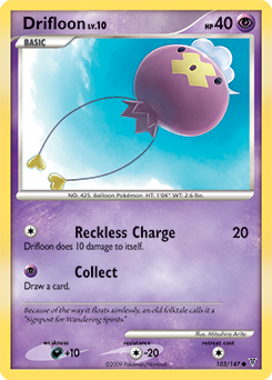 Pokemon Supreme Victors Drifloon - 103