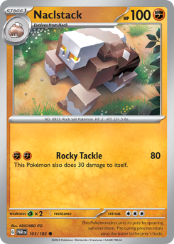 Pokemon Paradox Rift Naclstack - 103