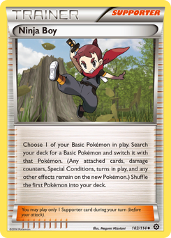 Pokemon Steam Siege Ninja Boy - 103