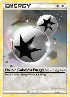 Pokemon HeartGold & SoulSilver Double Colorless Energy - 103