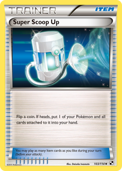 Pokemon Black & White Super Scoop Up - 103