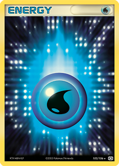 Pokemon Emerald Water Energy - 103