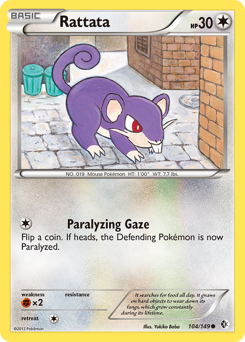 Pokemon Boundaries Crossed Rattata - 104