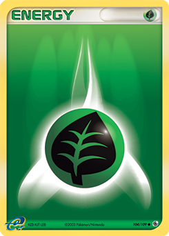 Pokemon Ruby & Sapphire Grass Energy - 104