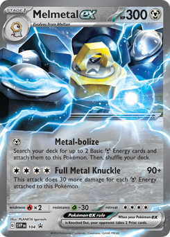 Pokemon Scarlet & Violet Black Star Promos Melmetal ex - 104