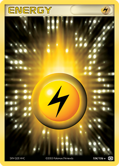 Pokemon Emerald Lightning Energy - 104