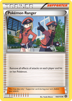 Pokemon Steam Siege Pokémon Ranger - 104