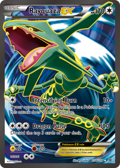 Pokemon Roaring Skies Rayquaza-EX - 104