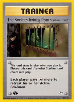 Pokemon Gym Heroes The Rocket's Training Gym - 104