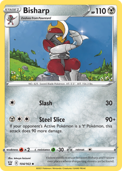 Pokemon Battle Styles Bisharp - 104