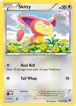 Pokemon XY Skitty - 104