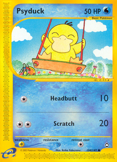 Pokemon Aquapolis Psyduck - 104