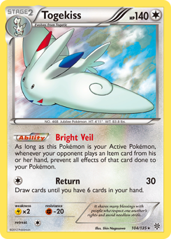 Pokemon Plasma Storm Togekiss - 104