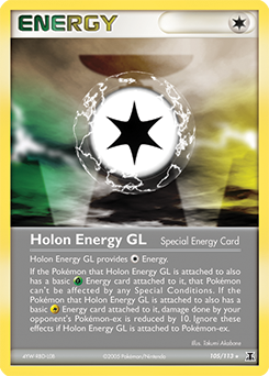 Pokemon Delta Species Holon Energy GL - 105