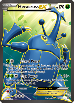 Pokemon Furious Fists Heracross-EX - 105