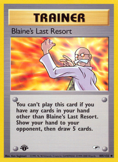 Pokemon Gym Heroes Blaine's Last Resort - 105