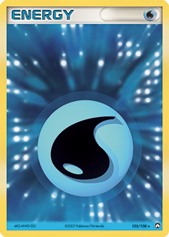 Pokemon Power Keepers Water Energy - 105