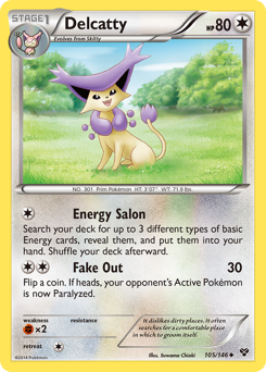 Pokemon XY Delcatty - 105