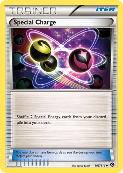 Pokemon Steam Siege Special Charge - 105