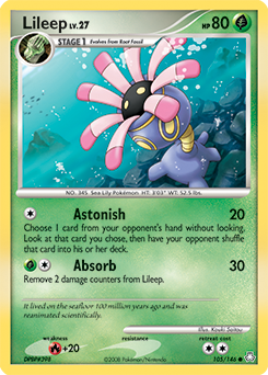 Pokemon Legends Awakened Lileep - 105
