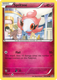 Pokemon BREAKthrough Spritzee - 105