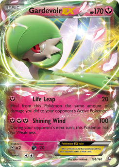 Pokemon Primal Clash Gardevoir-EX - 105