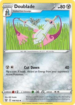 Pokemon Battle Styles Doublade - 106