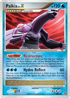 Pokemon Great Encounters Palkia LV.X - 106
