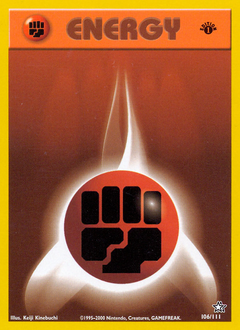 Pokemon Neo Genesis Fighting Energy - 106