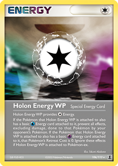 Pokemon Delta Species Holon Energy WP - 106