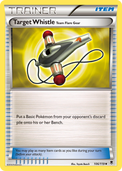 Pokemon Phantom Forces Target Whistle Team Flare Gear - 106