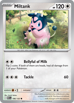 Pokemon Mega Evolution Miltank - 106