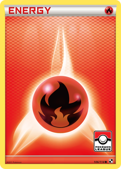 Pokemon Black & White Fire Energy - 106