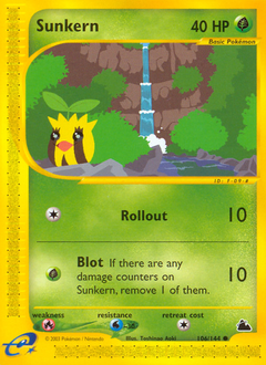 Pokemon Skyridge Sunkern - 106