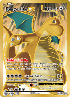 Pokemon Evolutions Dragonite-EX - 106