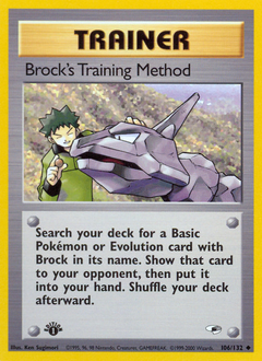 Pokemon Gym Heroes Brock's Training Method - 106