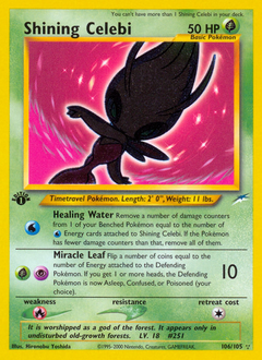 Pokemon Neo Destiny Shining Celebi - 106