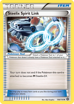 Pokemon Steam Siege Steelix Spirit Link - 106