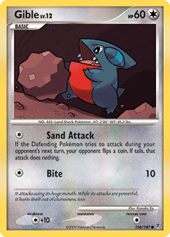 Pokemon Supreme Victors Gible - 106