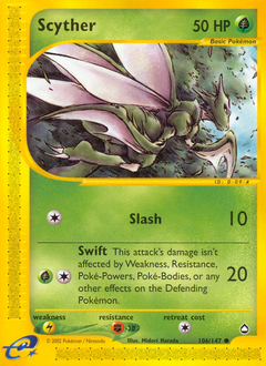 Pokemon Aquapolis Scyther - 106