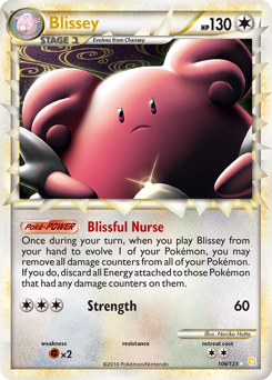 Pokemon HeartGold & SoulSilver Blissey - 106