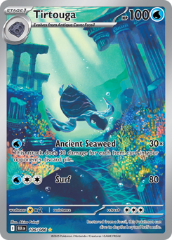 Pokemon Black Bolt Tirtouga - 106