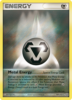 Pokemon Delta Species Metal Energy - 107