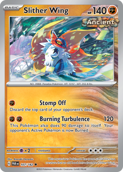 Pokemon Paradox Rift Slither Wing - 107