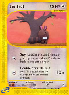 Pokemon Aquapolis Sentret - 107