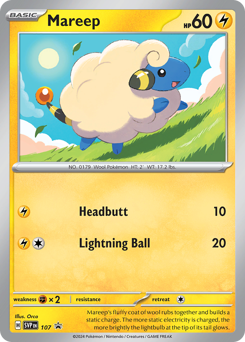Pokemon Scarlet & Violet Black Star Promos Mareep - 107