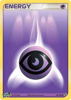 Pokemon Ruby & Sapphire Psychic Energy - 107