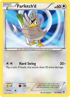 Pokemon Boundaries Crossed Farfetch'd - 107