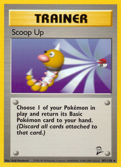 Pokemon Base Set 2 Scoop Up - 107